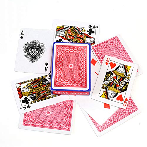 Playing Cards 12 Decks Classic Poker Size with Plasitc Coated