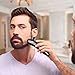 SUPRENT Beard Trimmer,Adjustable Beard Trimmer for Men with Li-ion Battery,Fast Charge, Long-Lasting Use,19 Built-in Adjustable Precise Lengths,USB Charging (Black 01)