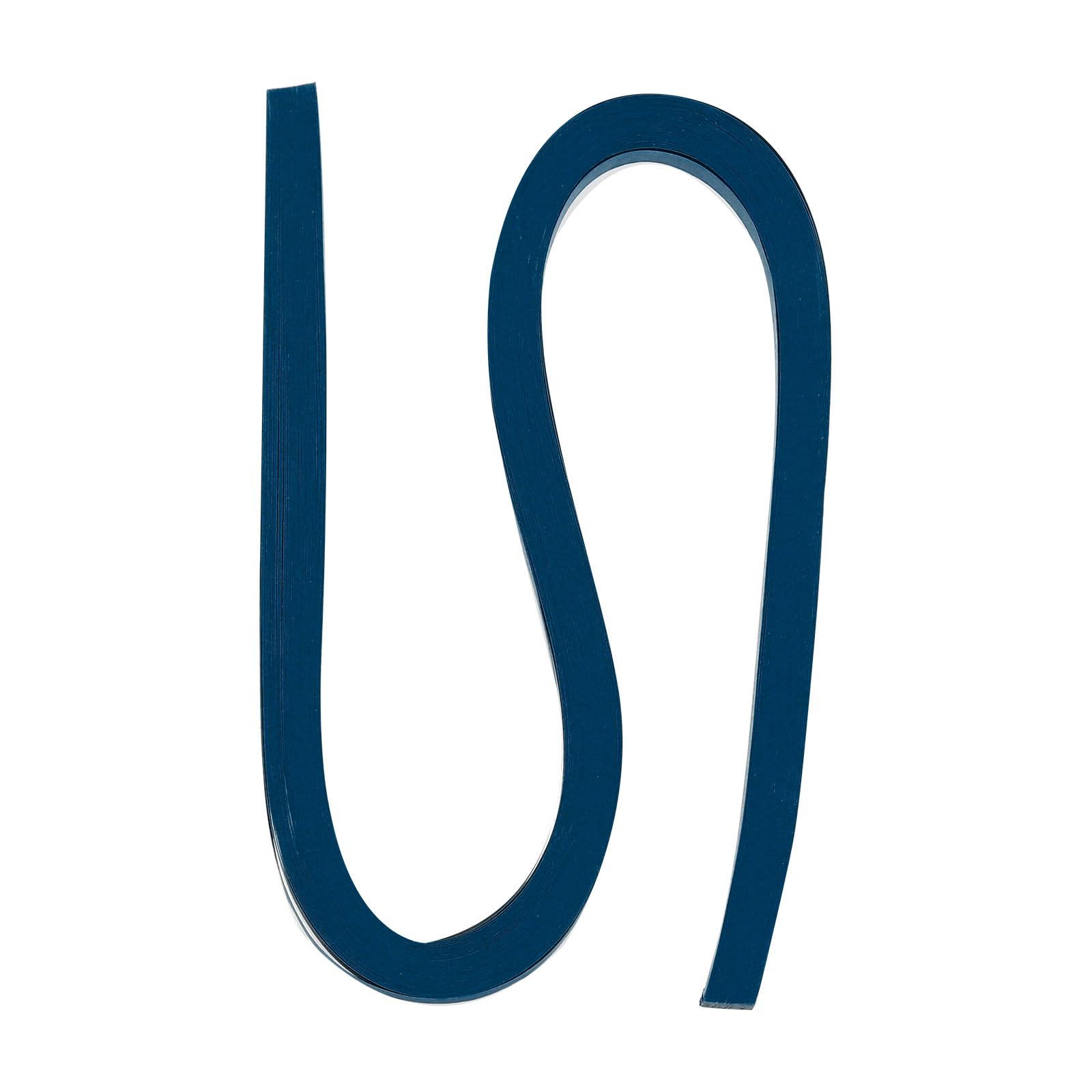 PATIKIL 60pcs Metallic Quilling Strips Paper 1cm x 54cm Origami Paper Quilling Kits for Adults Beginner Art DIY Craft Christmas, Navy Blue