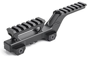 NECARL Tactical Group Type HY Mount Red Dot Riser Mount Laser Combo Adapter Mount Base Picatinny Rail Riser Scope Mount for T1 T2 Optic Scope Sight Holographic