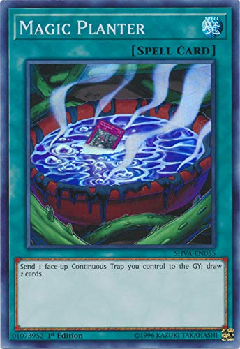 Yu-Gi-Oh! - Magic Planter - SHVA-EN055 - Super Rare - 1st Edition - Shadows in Valhalla