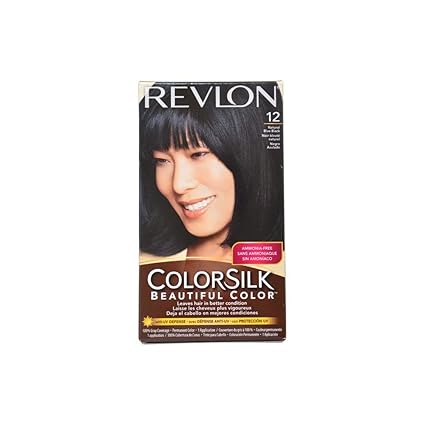 Revlon Colorsilk 12 Natural Blue Black Amazon Co Uk Beauty