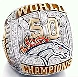 Denver Broncos Super Bowl 50 Championship Ring (Von Miller)
