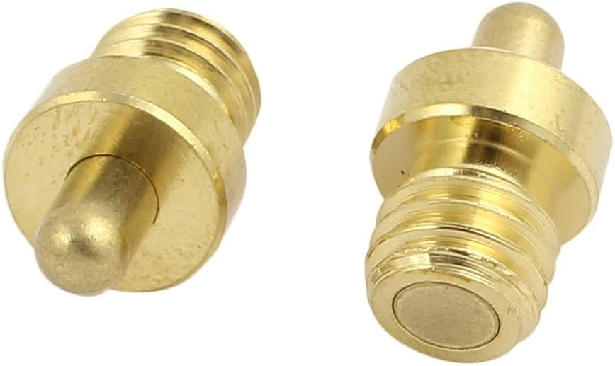 uxcell 2Pcs P584 17mm Lenght Spring Loaded Contact Testing Test High