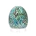 Advanced Pure Air Oil Diffuser Green Ceramic Glass Egg 120 ml | Ultrasonic Scent/Aromatherapy Mist Diffuser with 8 LED Light Options | Essential Oil Diffuser Home Humidifier | Adjustable Mist Mode