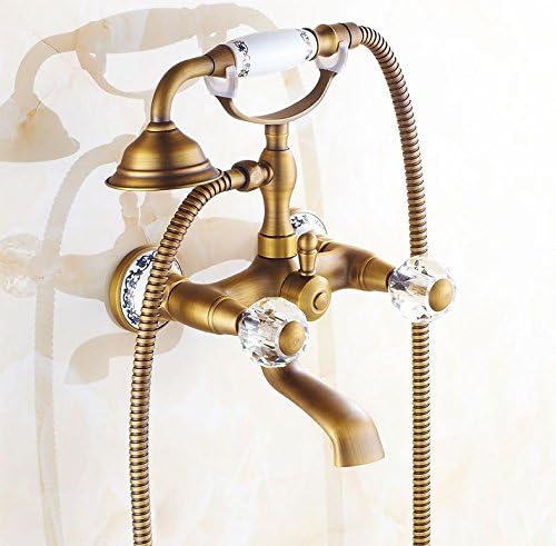 LYHSLT® Bañera de cobre antiguo grifo de la ducha grifo de la ducha