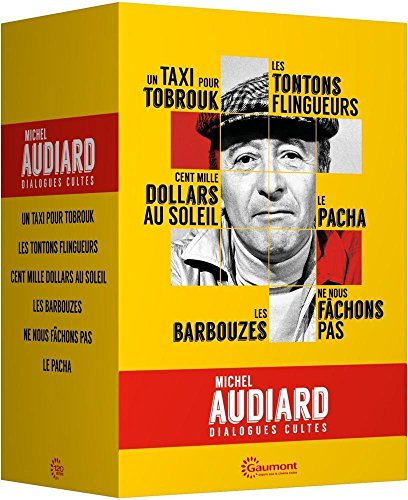 Audiard, Les Dialogues Cultes : Un Taxi Pour Tobrouk + Les Tontons Flingueurs + Cent Mille Dollars Au Soleil + Les Barbouzes + Ne Nous Fâchons Pas + Le Pacha - Pack