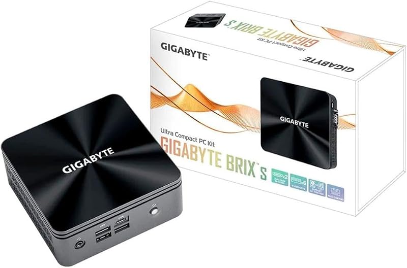 Gigabyte BRIX GB-BSi3-1115G4 Mini PC - Intel Core i3 11th Gen - Compact Desktop