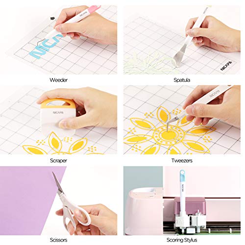 3 Scroing+Weeding+Cardstock+Crafting+Silhouette