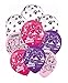 fat cat sales PAW Patrol Girls & PAW Print Party Balloon Mixed Assortment of Pinks, Purple, & PAW Print (12PCS)