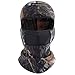 Camo Balaclava Fleece Hood with Windproof Neck Warmer Ski Face Mask with Air Net (CAMO-14)