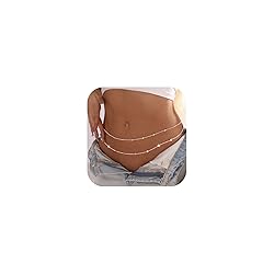 Rotnso Silver Plated Body Chains Dainty Boho