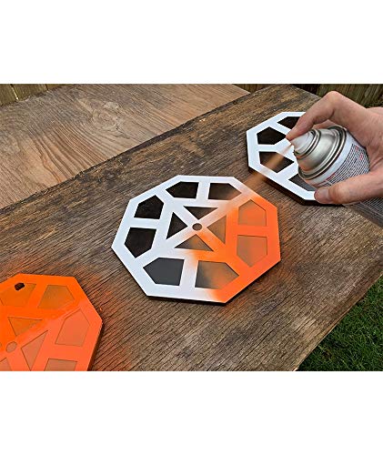 Rancher Supply Tough Targets 3/8" AR500 Steel Shooting Target Kit with Target Stand Brackets for use with Rifles and Pistols - 4 Targets
