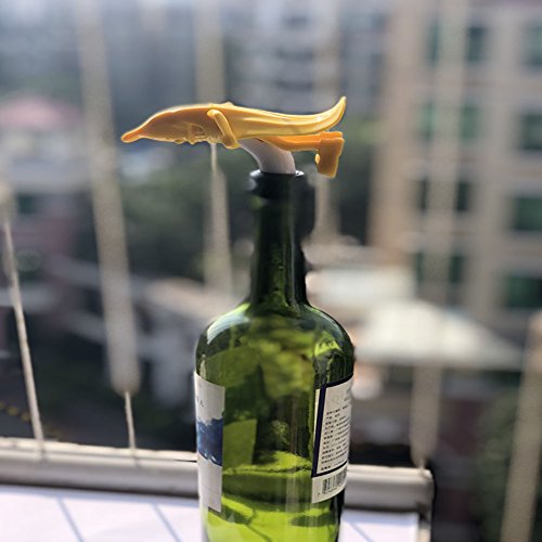 M-bestl Mr Banana Funny Wine Bottle Stopper - Thumbnail 2