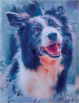 Cute Border Collie Dog Composition Notebook Blank Sketch Paper Creative Artist Drawing Sketchbook Willow Enchanted 9781720601395 Amazon Com Books