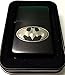 Batman Symbol Black Gift Engraved Cigarette Lighter Biker Gift LEN-0057