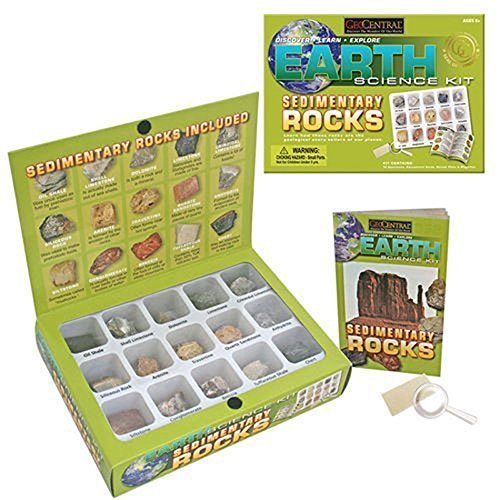 GeoCentral 18 Piece Sedimentary Rock Kit