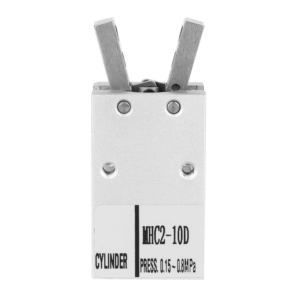 Air Cylinder, MHC2-10D/16D Parallel Style Air Gripper Pneumatic Finger Cylinder Gripper Pneumatic Cylinder(MHC2-10D)