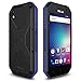 BLU Tank Xtreme 4.0 -Water and Shock Resistant Smartphone -US GSM Unlocked-Black/Blue