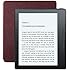Kindle Oasis E-reader with Leather Charging Cover - Merlot, 6" High-Resolution Display (300 ppi), Wi-Fi - Includes Special Offers