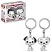 Funko Pocket POP! Keychain 2-Pack: Disney 101 Dalmatians: Pongo & Purdy - Perdita Novelty Keyring - Collectible Mini Figure - Stocking Filler - Gift Idea - Official Merchandise - Movies Fans
