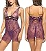Avidlove Sexy Lingerie for Women Babydoll Set Nightwear Lace Chemises