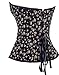 Frawirshau Gothic Vampiress Witch Halloween Moulin Rouge Dancer Corset Skirt