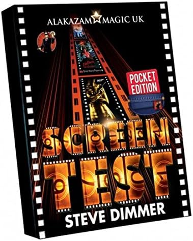 Alakazam UK Screen Test Pocket Action Pack Edition (DVD and Gimmicks) by Steve Dimmer - DVD