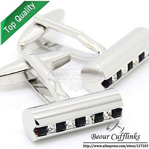 SunShine Day 2015 New Special Offer Tie Clip Cufflinks High Quality Cufflinks For Mens Sliver And Tube Bn1975