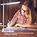 AUSPICE Desk Lamp, Led Desk Lamp with Wireless Charger, 3 Lighting Modes and Adjustable Brightness USB Desk Lamp,Touch Control Dimmable Desk Lamp for Computer,Study,Kids,Home