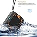 Bluetooth Speakers, VantaKool Portable Wireless Speakers Waterproof/Dustproof/Shockproof 5W for Indoor Shower and Outdoor (Orange)