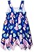 Bonnie Jean Girls' Poplin Print Sundress with Hanky Hem