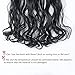 EMERLY Secret Halo Hair Extensions 20inch One Piece Highlight Invisible Crown Headband Hairpieces Hidden Elastic Miracle Fish Wire Synthetic Wavy Ombre Hair Extensions