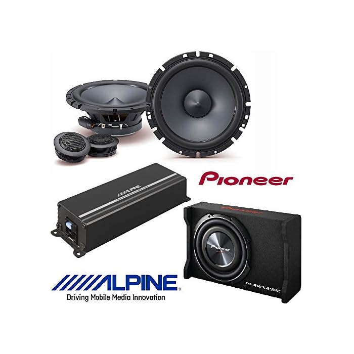 Buy Pioneer TSSWX2502 10 inch ShallowMount PreLoaded Enclosure W