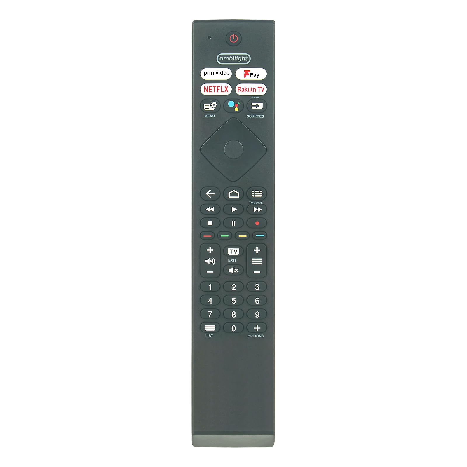AULCMEET YKF474-B013 New Replacement Voice Remote Control fit for Philips Smart 4K OLED TV 43PUS8505 50PUS8505 58PUS8505 65PUS8505 70PUS8505 50PUS8507/62