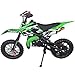 SYX MOTO Kids Mini Dirt Bike Gas Power 2-Stroke 50cc Motorcycle Holeshot Off Road Motorcycle Holeshot Pit Bike, Fully Automatic Transmission, 2018 Green