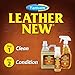 Farnam Leather New Deep-Cleaning Conditioner and Restorer for Saddles and Leather, 32 Ounces