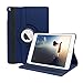 SYNTAK iPad 9.7 2018 / 2017 Case,iPad 6th Generation Cases,iPad 5th Generation Case,360 Degree Rotating Stand Folio Case Heavy Duty PU Leather Full Body Protective Cover for Apple iPad 9.7 inch