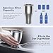 VAVA 30oz Vacuum Insulated Stainless Steel Travel Tumbler Mug, Double Walled Vacuum Insulation With Lid for 24 Hours Cold Retention