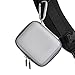 Hermitshell Hard EVA Travel Silver Case Fits Anker PowerCore 13000 Portable Charger - Compact 13000mAh 2-Port Ultra Portable Phone Charger Power Bank