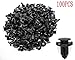 AUTOKAY 100pcs Plastic Rivet Fastener Mud Flaps Bumper Fender Push Clips 8mm for Nissan
