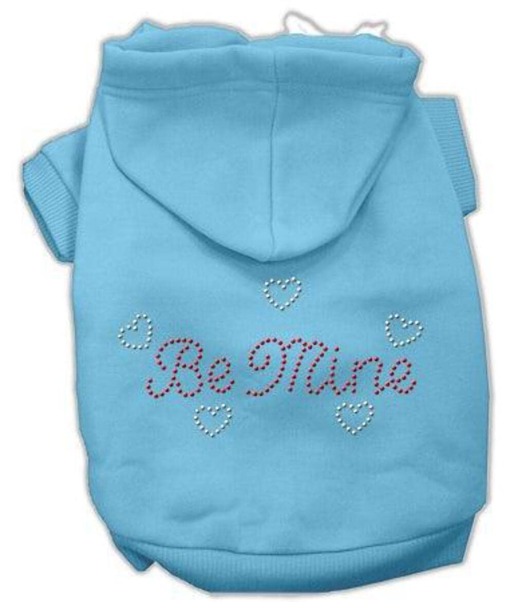 Mirage Be Mine Dog Hoodies, X-Large, Baby Blue