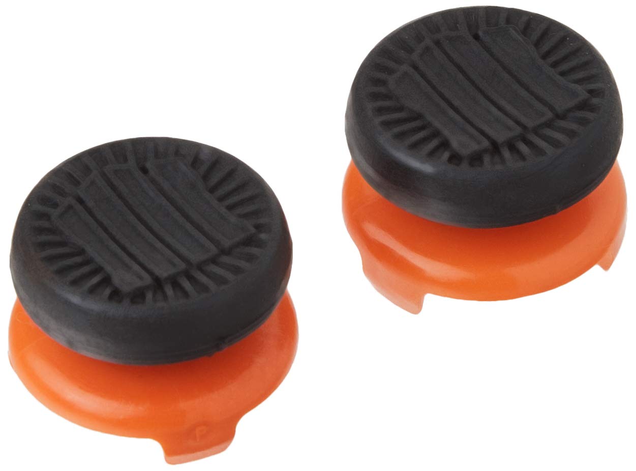 KontrolFreek Call of Duty: Black Ops 4 for PlayStation 4 (PS4) Controller | Performance Thumbsticks | 2 High-Rise | Black/Orange