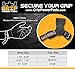 Lifting Grips PRO Weight Gloves Best Heavy Duty Straps Alternative to Power Hooks Deadlifts Adjustable Neoprene Padded Wrist Wrap