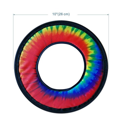 Free Style Fabric Soft Flying Ring 10" (Tie Dye) - Thumbnail 2