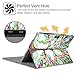Fintie Case for Microsoft Surface Pro 6 / Pro 5 / Pro 4 / Pro 3 - Multiple Angle Viewing Portfolio Business Cover, Compatible with Type Cover Keyboard (Love Tree