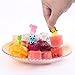 AIEX Cute Bento Decoration Box, Animals Food Picks and Forks Baby Food Picks Fruit Picks for Kids (Pack of 10)