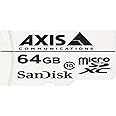 Axis 5801-951 Surveillance Flash Memory Card 64 GB MicroSDXC, White