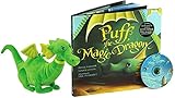 Puff, the Magic Dragon Hardcover Book with CD (4 songs) & Plush Toy Gift Set