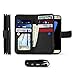 Gear Beast Galaxy S7 Edge Wallet Case, Flip Cover Dual Folio Case Slim Protective PU Leather Case with 7 Slot Card Holder Including ID Holder 2 Inner Pockets Stand Feature Wristlet For Men and Women